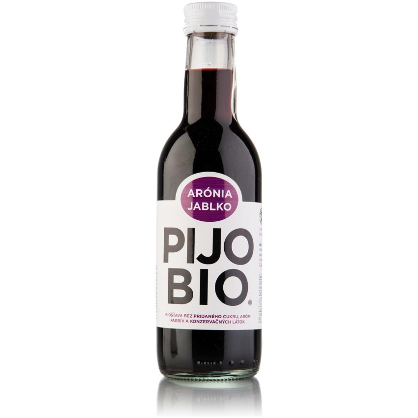 100% ovocná bio šťava ARÓNIA - JABLKO 250ml