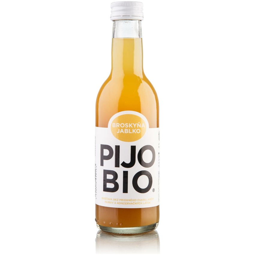 100% ovocná bio šťava BROSKYŇA - JABLKO 250ml