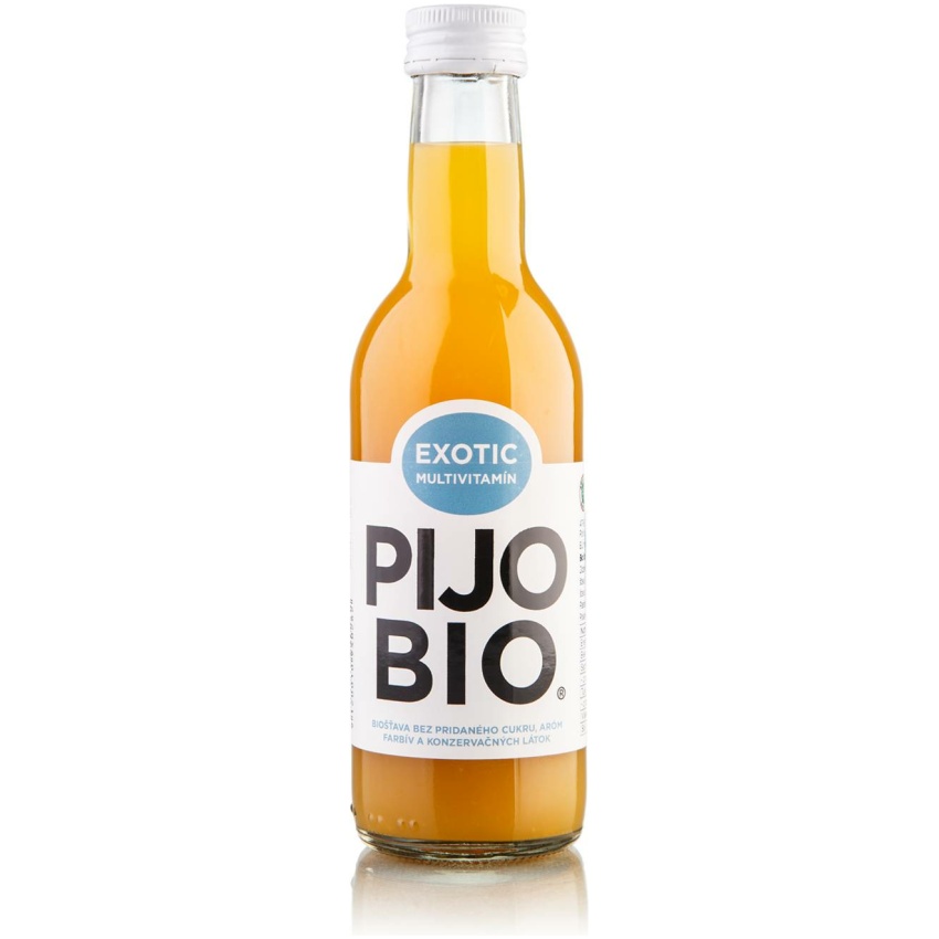 100% ovocná bio šťava EXOTIC - MIEŠANÉ OVOCIE 250ml