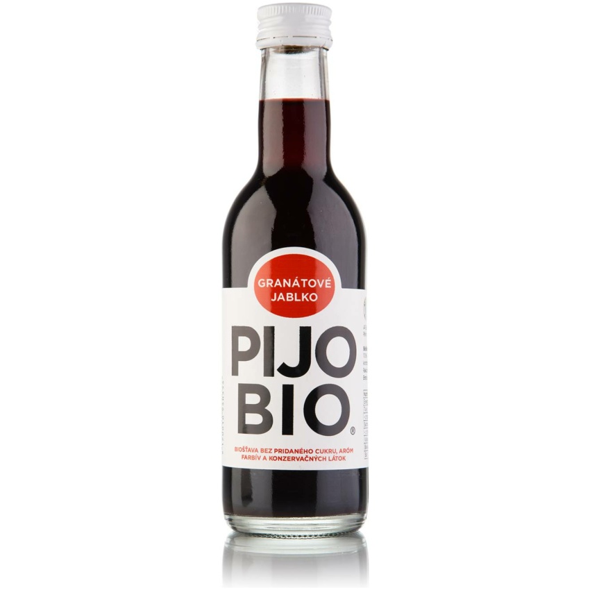 100% ovocná bio šťava GRANÁTOVÉ JABLKO 250ml