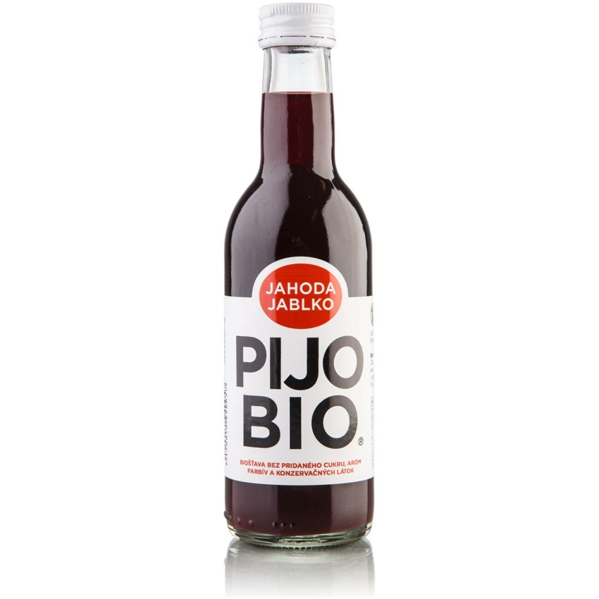 100% ovocná bio šťava JAHODA - JABLKO 250ml