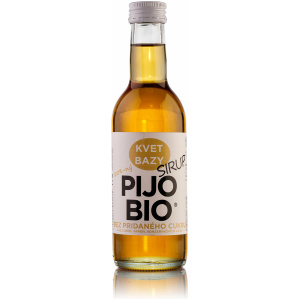 Bio sirup bez pridaného cukru KVET BAZY 250ml