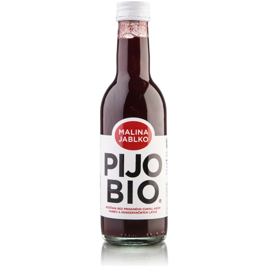 100% ovocná bio šťava MALINA - JABLKO 250ml