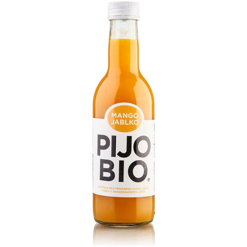 100% ovocná bio šťava MANGO - JABLKO 250ml