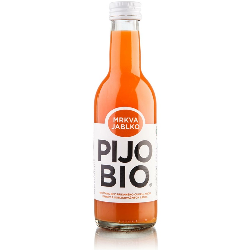 100% ovocná bio šťava MRKVA - JABLKO 250ml