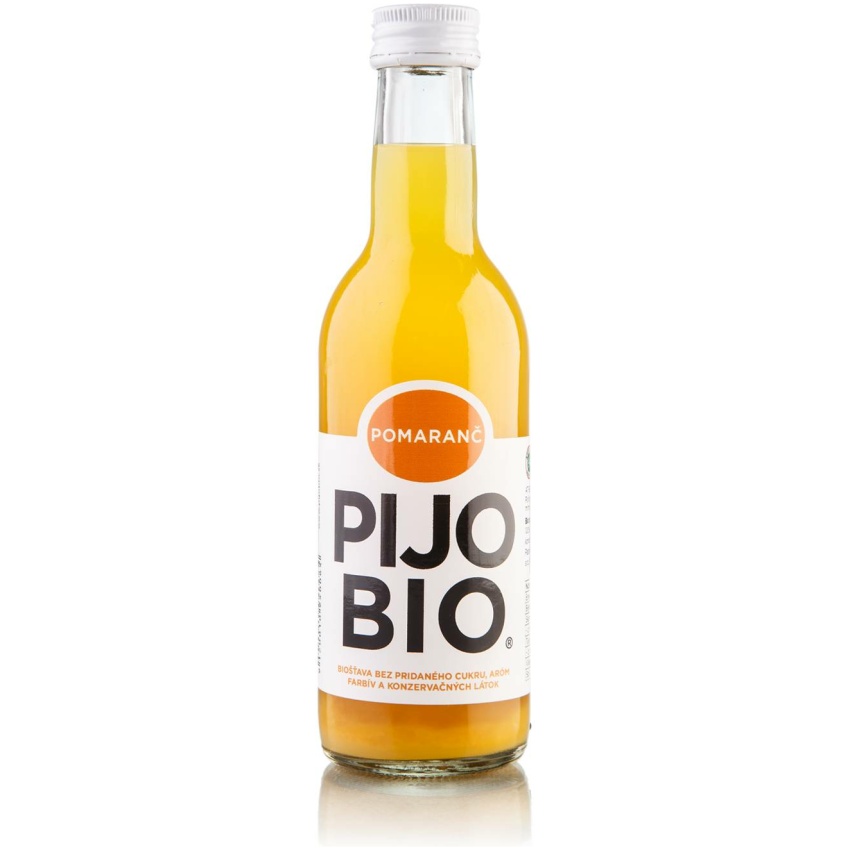 100% ovocná bio šťava POMARANČ 250ml