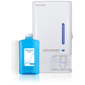 SET- Automatický dávkovač MOUTHWASH (biely)