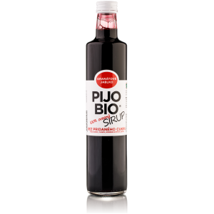 Bio sirup bez pridaného cukru GRANÁTOVÉ JABLKO 500ml