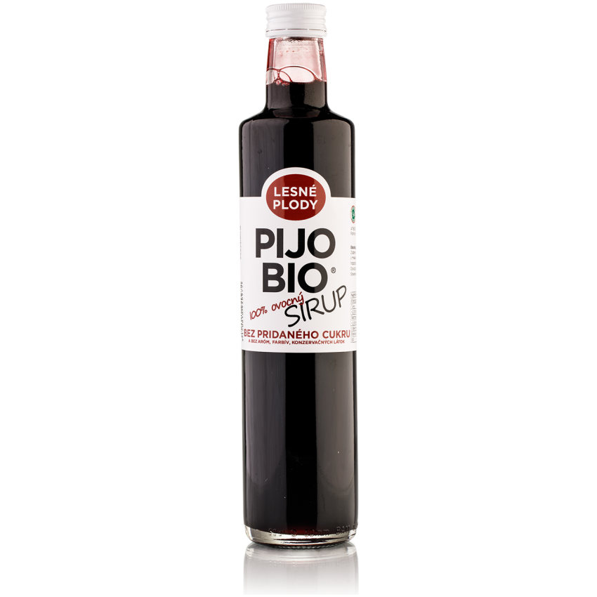 Bio sirup bez pridaného cukru LESNÉ PLODY 500ml