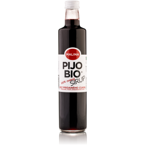Bio sirup bez pridaného cukru MALINA 500ml