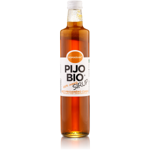 Bio sirup bez pridaného cukru POMARANČ 500ml