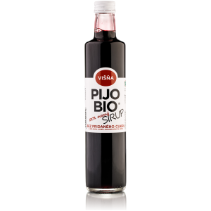 Bio sirup bez pridaného cukru VIŠŇA 500ml