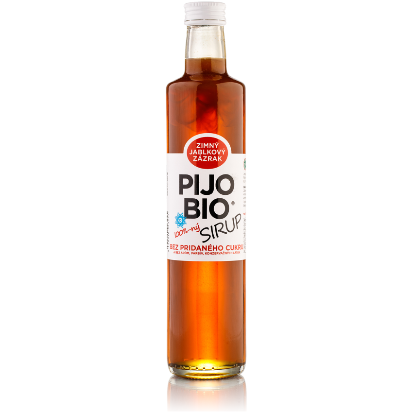 Bio sirup bez pridaného cukru ZIMNÝ JABLKOVÝ ZÁZRAK 500ml