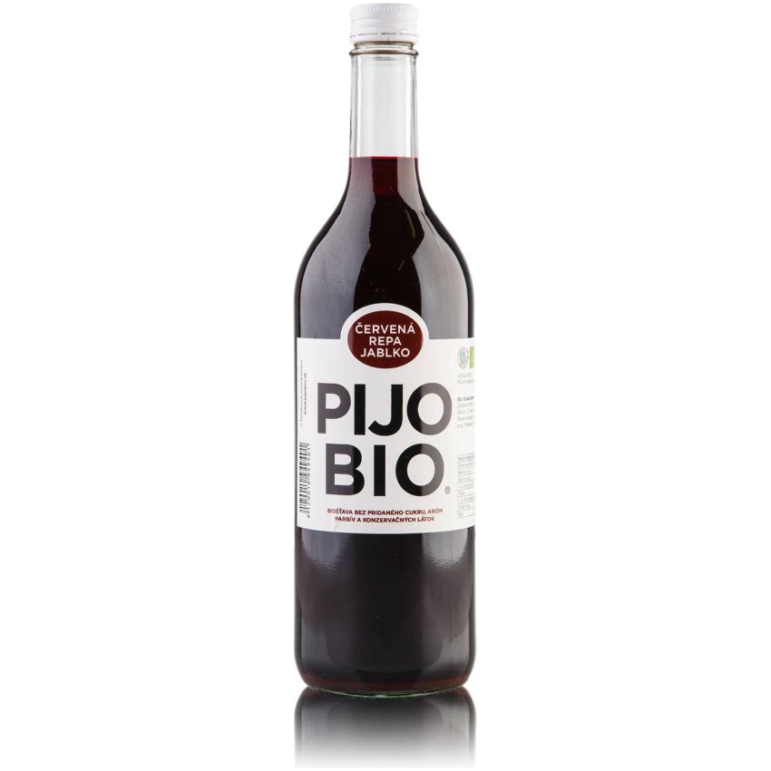 100% ovocná bio šťava ČERVENÁ REPA - JABLKO 700ml