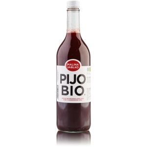 100% ovocná bio šťava MALINA - JABLKO 700ml
