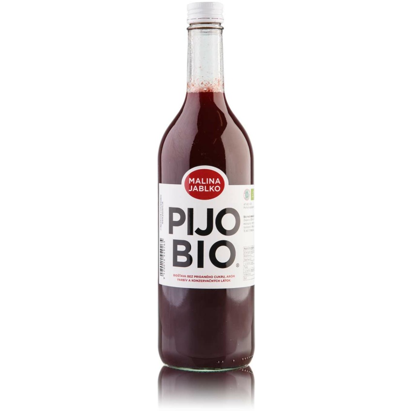 100% ovocná bio šťava MALINA - JABLKO 700ml