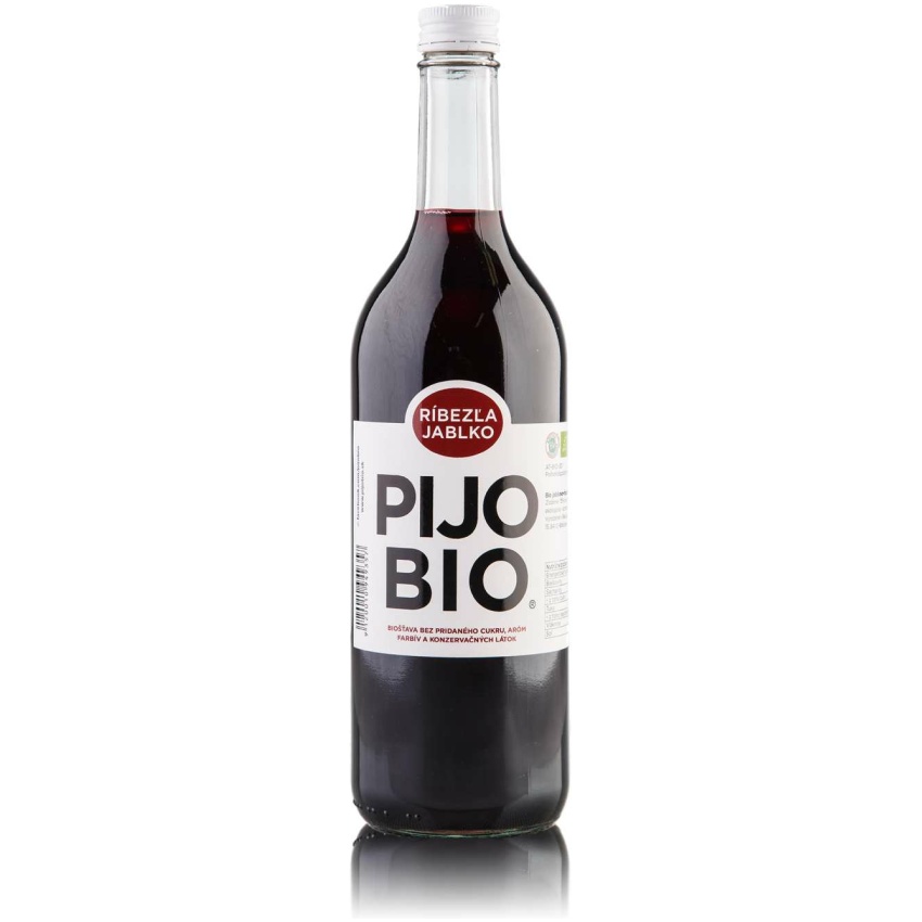 100% ovocná bio šťava RÍBEZĽA - JABLKO 700ml