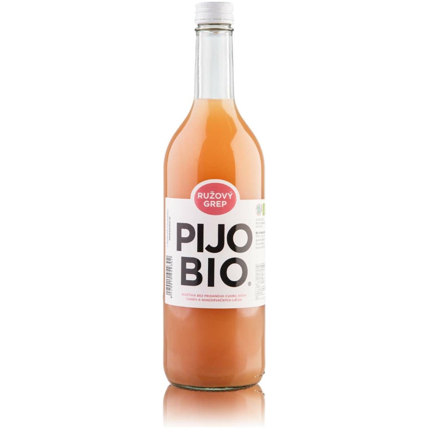 100% ovocná bio šťava RUŽOVÝ GREP 700ml