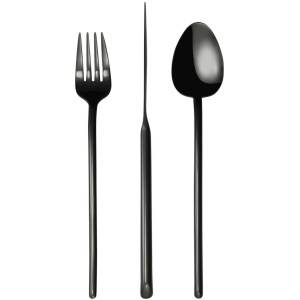 Príborová sada Stick Black Mat