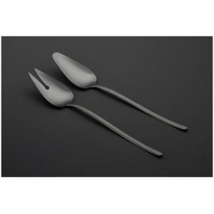 Šalátová a cestovinová sada STICK Black mat (Black Box)